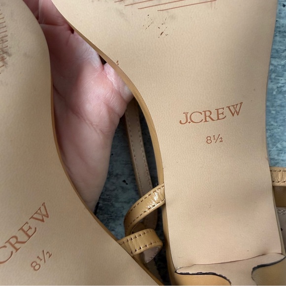 J.Crew Krista Slingback Sandals 8.5 - Picture 6 of 7